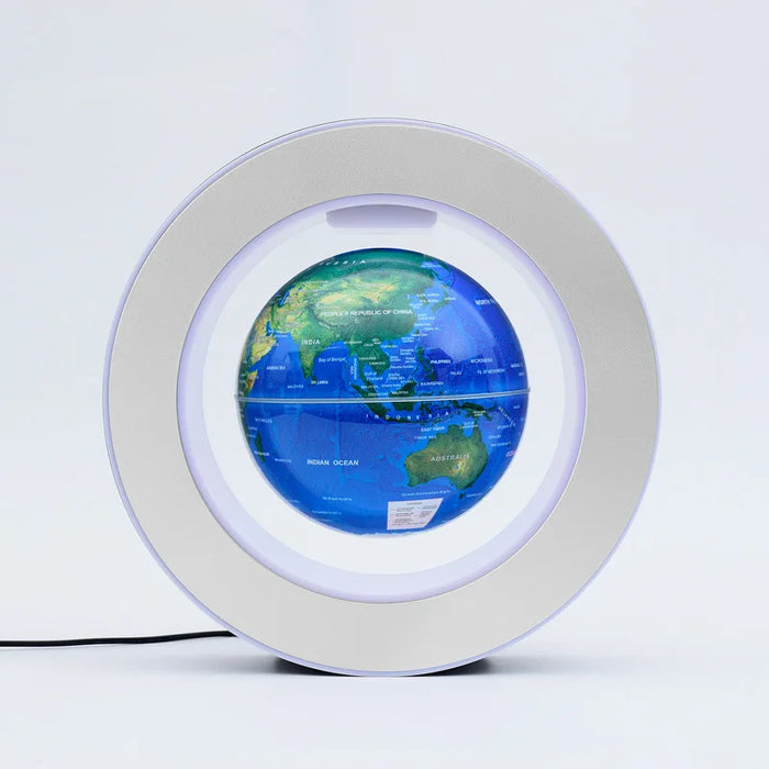 Floating Moon Globe Lamp – O-Type Magnetic Frame with LED Night Light
