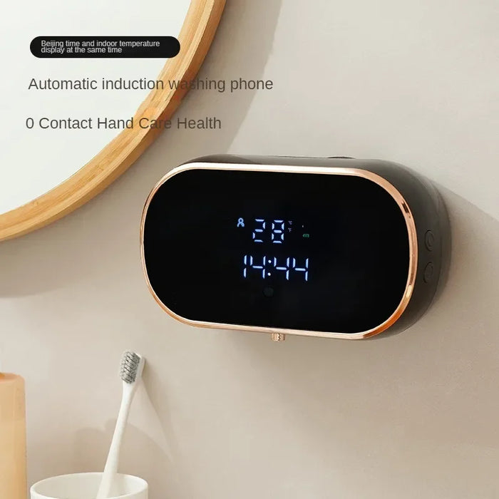Automatic Foaming Soap Dispenser – Touchless Smart Sensor with USB Rechargeable & Wall Mount Design