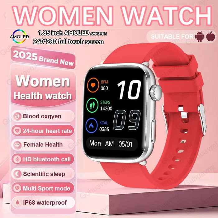 Women’s Smart Watch – AMOLED Health Tracking SF