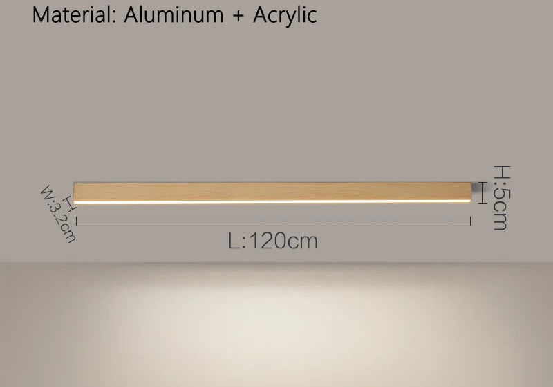 Modern LED Ceiling Light – Sleek Aluminum Design for Home Interiors - Samanta Factory