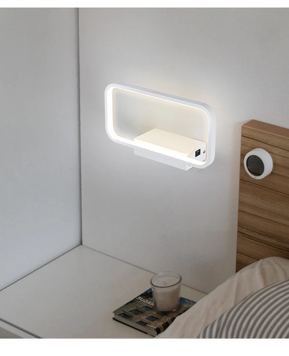 Modern Wall Light – Infinite Dimming LED for Bedroom & Living Room Ambience
