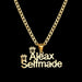 Custom Name Crown Necklace- Trendy Crown Name Necklace in Gold, Silver & Rose Gold SF