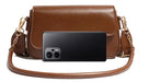 Women’s PU Saddle Bag – Stylish Hasp Closure & Interior Zipper Pocket - Samanta Factory