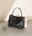 Leather Satchel Bag - Soft Casual Carry SF