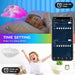 DIY USB LED Strip Lights – Bluetooth App & Remote Control Cloud Lamp - Samanta Factory