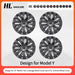 HL 19 Inch Hub Cap for Tesla Model Y 2020-2023 Wheel Hubcap Performance Replacement Wheel Cap Full Rim Cover Accessories - Samanta Factory