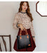 Women's Large Capacity PU Leather Tote Bag – Minimalist Urban Shoulder Bag SF