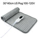 Electric Heating Pad – Adjustable 10-Level Temperature & 3-Timer Settings for Full-Body Relief - Samanta Factory