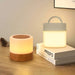 Rechargeable Table Lamp – 360° Dimmable Lighting with Hook Design for Bedroom & Decor - Samanta Factory