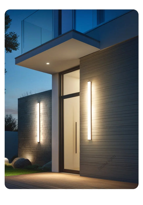 Outdoor Wall Lamp – Waterproof LED Strip Light for Garden & Balcony - Samanta Factory