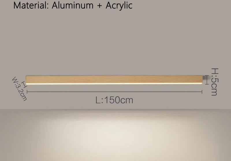 Modern LED Ceiling Light – Sleek Aluminum Design for Home Interiors - Samanta Factory