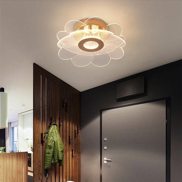 Crystal Pendant Light – Modern Loft Hanging Lamp with Iron & Glass Design