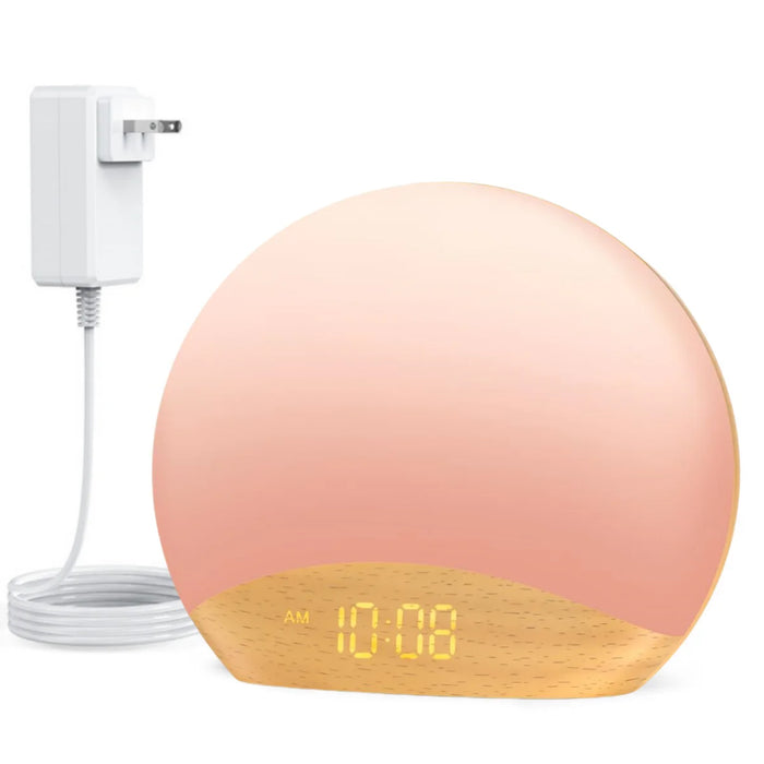 Sunrise Alarm Clock & Sound Machine – All-in-One Sleep Aid with Nature Sounds & Gentle Wake-Up Light