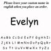Custom Name Necklace – 18K Gold Plated Personalized Heart Pendant for Women SF