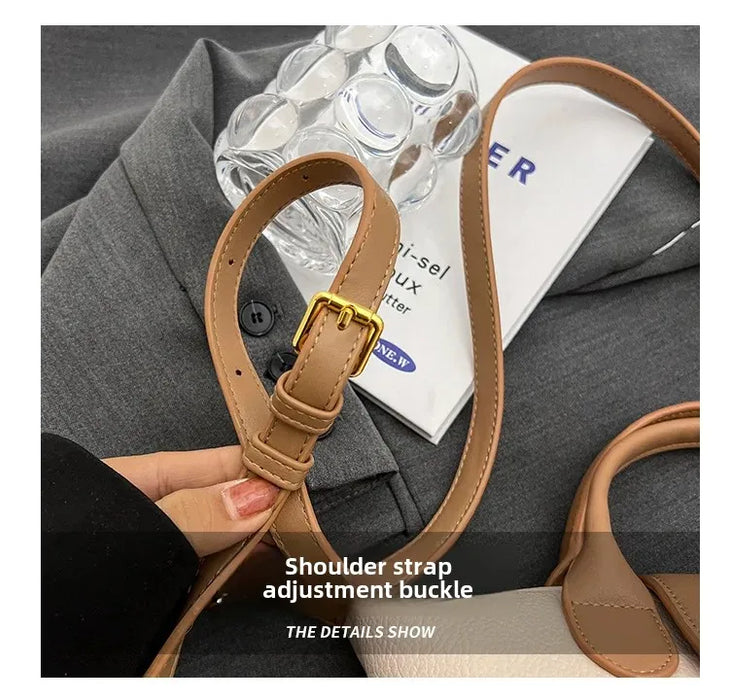 Compact Unisex Barrel-Shaped Crossbody Bag with Modern Flap Design - Samanta Factory