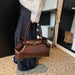 Stylish Vegan Leather Tote Bag with Tassel Detail and Spacious Interior - Samanta Factory