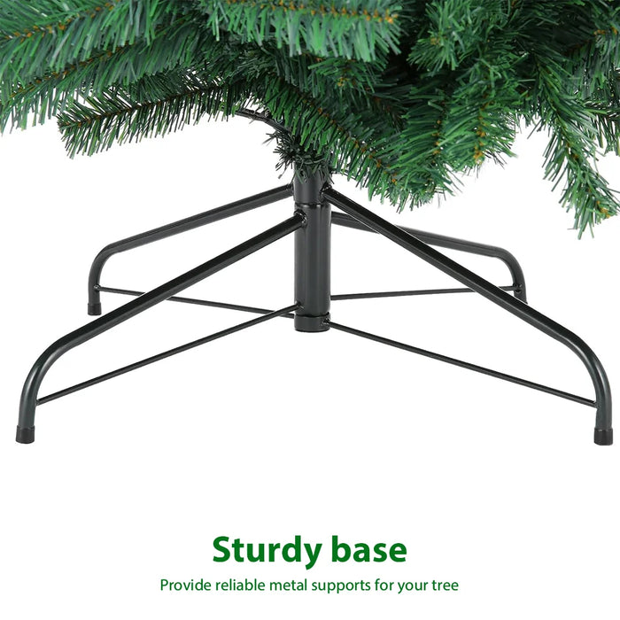 Artificial Christmas Tree – Durable PVC with Metal Stand