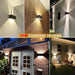 Outdoor LED Wall Light – Adjustable Beam IP65 Waterproof SF