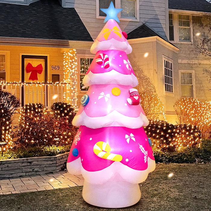 Inflatable Santa Claus Decoration – Outdoor Christmas Yard Display