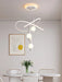 LED Crystal Pendant Light – 3 Color Modes with Remote Dimming SF