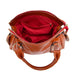 PU Leather Bucket Bag – Soft Casual Design with Zipper Closure SF
