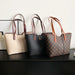 Luxurious Women’s Leather Shoulder Bag – Stylish Microfiber Synthetic Leather Casual Tote - Samanta Factory