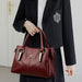 Casual Tote Shoulder & Crossbody Bag – Versatile, Soft PU Leather with Sequined Design - Samanta Factory
