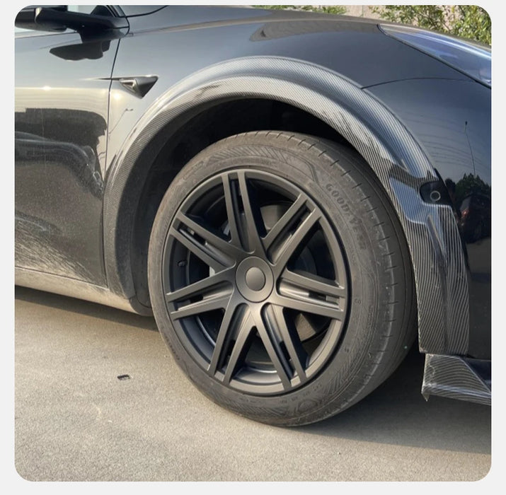 Design for TESLA 19 Inch Star Wheel Caps 4PCS Hubcap Automobile Hub Cap Full Rim Cover Accessories for Tesla Model Y 2020-2024 - Samanta Factory