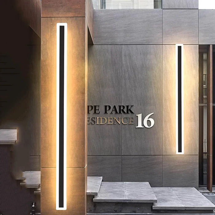 Waterproof LED Wall Light – IP65 Outdoor Strip Lamp for Garden, Patio & Corridor