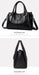 Casual Tote Shoulder & Crossbody Bag – Versatile, Soft PU Leather with Sequined Design - Samanta Factory