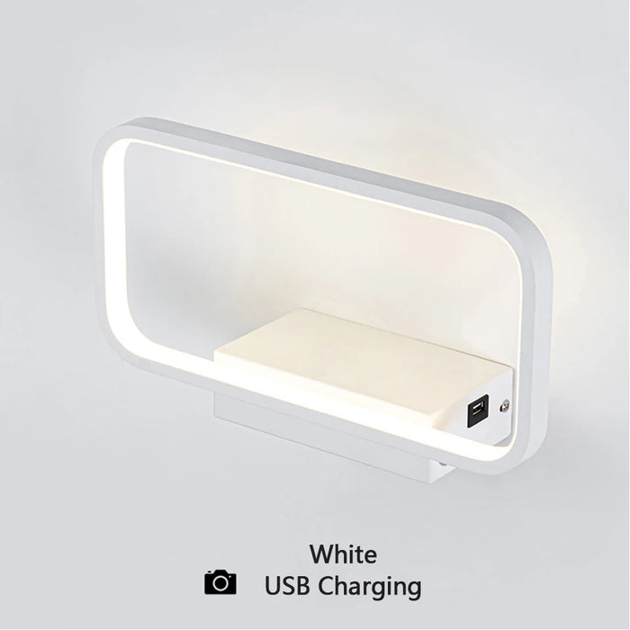 Modern Wall Light – Infinite Dimming LED for Bedroom & Living Room Ambience