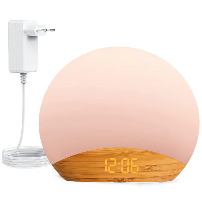Sunrise Alarm Clock & Sound Machine – All-in-One Sleep Aid with Nature Sounds & Gentle Wake-Up Light