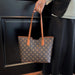 Luxurious Women’s Leather Shoulder Bag – Stylish Microfiber Synthetic Leather Casual Tote - Samanta Factory