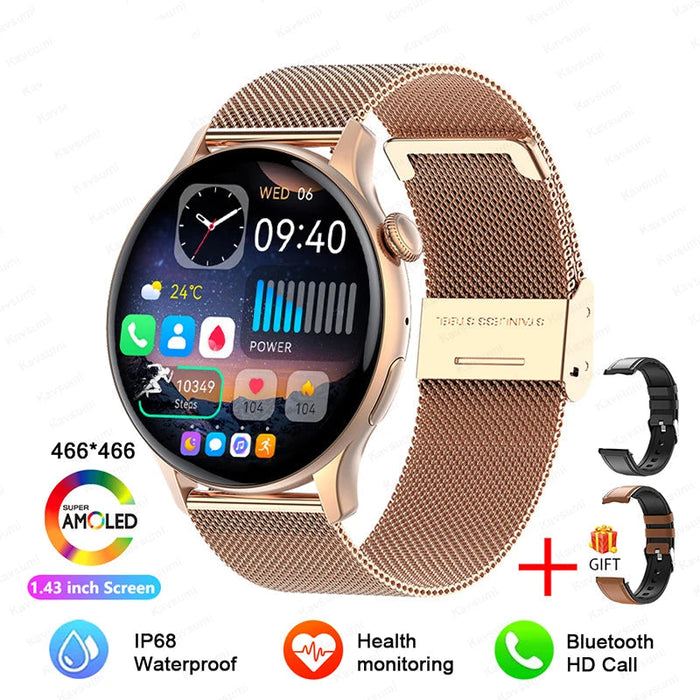 Smart Watch – AMOLED Display with Bluetooth Calling SF