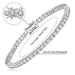 Moissanite Tennis Bracelet – 925 Sterling Silver with Certificate - Samanta Factory