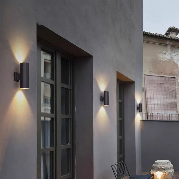 Modern LED Wall Lamp – Double Head Waterproof E27 Indoor Outdoor Lighting SF