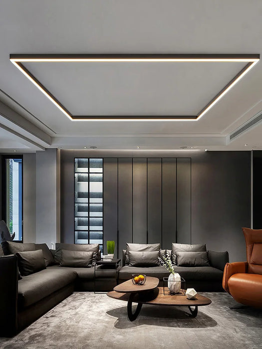 Modern LED Ceiling Light – Sleek Aluminum Design for Home Interiors - Samanta Factory