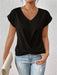 V-Neck Blouse - Casual Elegance for Office & Summer Days - Samanta Factory