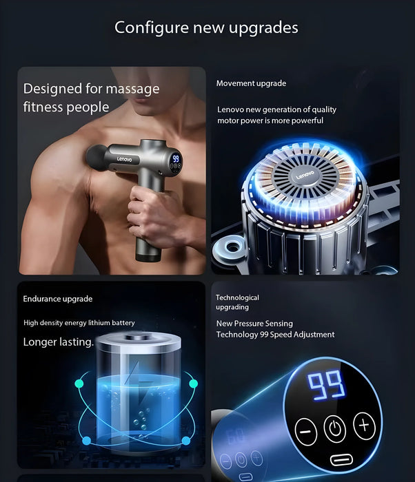 Lenovo Smart Neck Massager – CE Certified Relaxation for Everyday Neck Pain Relief