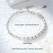 Luxury D Color Round Cut Bracelet for Men & Women - Samanta Factory