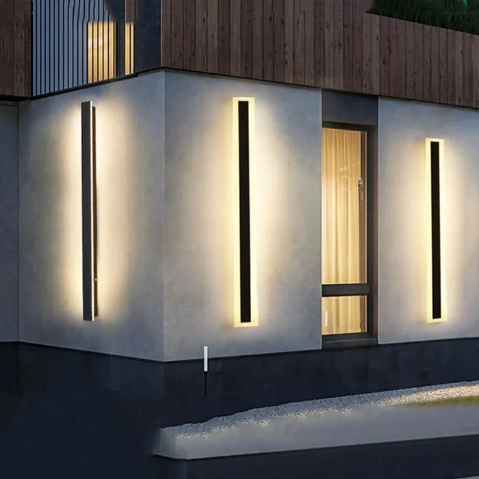 Waterproof LED Wall Light – IP65 Outdoor Strip Lamp for Garden, Patio & Corridor