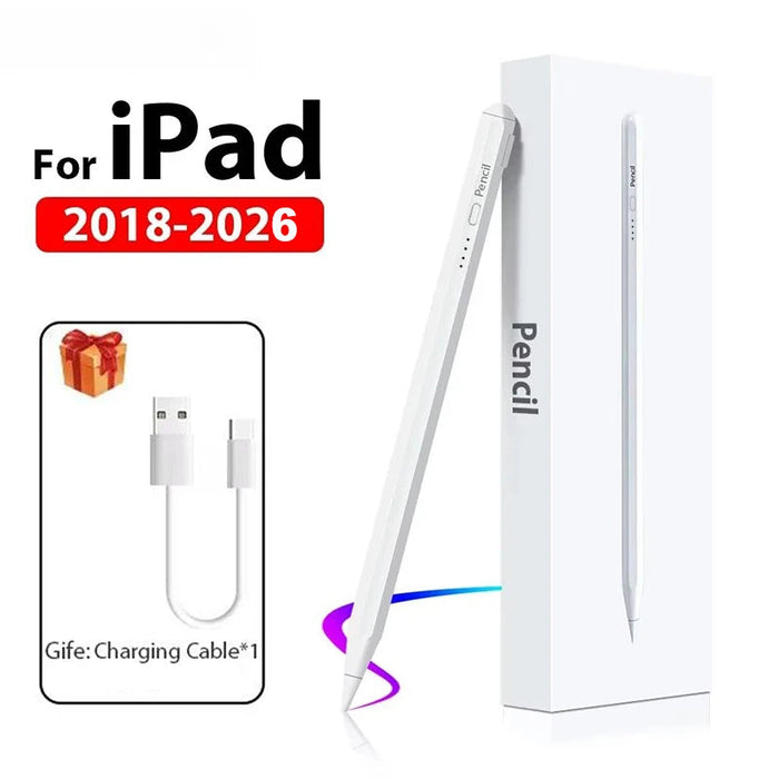 iPad Stylus Pen – Magnetic Tilt Sensitive Palm Rejection Pencil for iPad Pro Air Mini SF