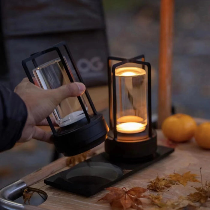 Modern Touch-Control Table Lamp – Dimmable LED Light with Warm & Cool Settings