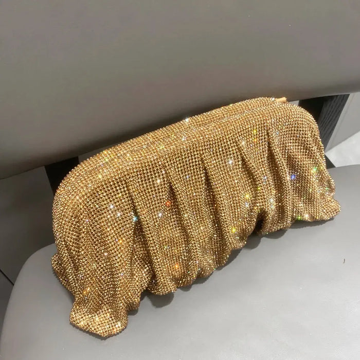 Metallic Clutch Bag – Shiny Casual for Women SF