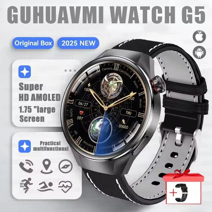 GPS IP68 waterproof Smartwatch – AMOLED Display with Bluetooth Calling SF