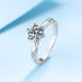 Diamond-Tested Moissanite Wedding & Anniversary Ring for Women SF