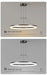Modern LED Pendant Light – Adjustable Brightness & Color with Remote Control - Samanta Factory