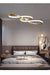 Modern LED Pendant Light – Iron Finish with Remote Dimming - Samanta Factory