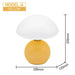 Modern LED Table Lamp – Dimmable Frosted Glass Shade - Samanta Factory