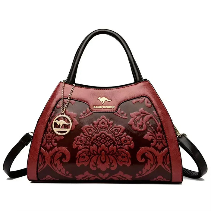 High-Quality PU Leather Handbag for Women – Animal Print Casual Tote, Versatile Fashion Bag - Samanta Factory